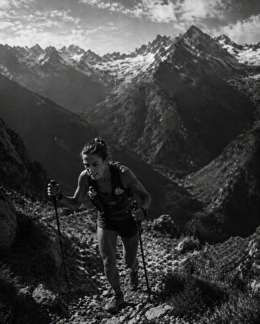 Anouk Fischer, ultra-traileuse de Verbier — athlète FORTE